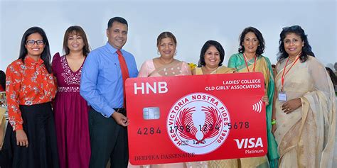 Hnb Launches Affinity Credit Cards Packed With Benefits For The Members Of Ladies College Oga