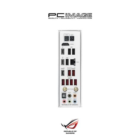 Asus Rog Maximus Z690 Formula Lga1700 Motherboard White Pc Image