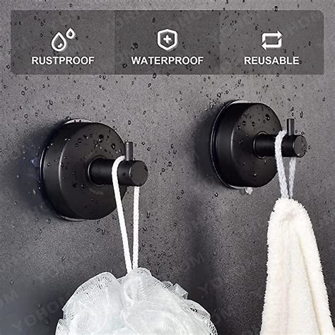 Bathroom Suction Cup Hook Towel Holder Powerful Suction Cup Kitchen