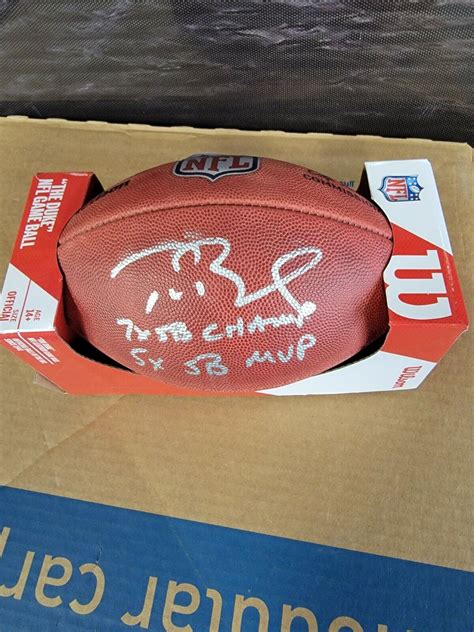 Tom Brady | Autographed Football Memorabilia & NFL Merchandise