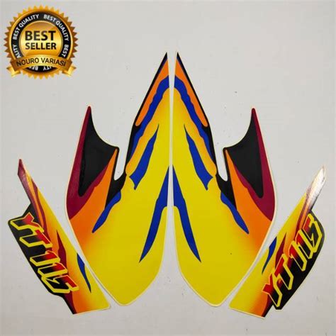 Stiker Striping Motor Yamaha Yt Stiker Motor List Body Standar