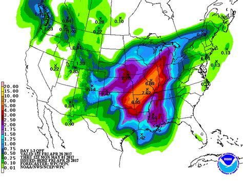 72 hour precipitation forecast : weather