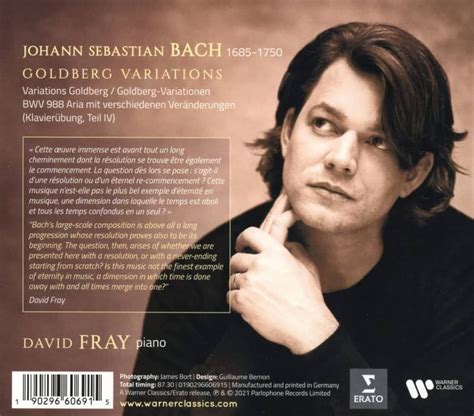 J S Bach Goldberg Variations Musical Offering