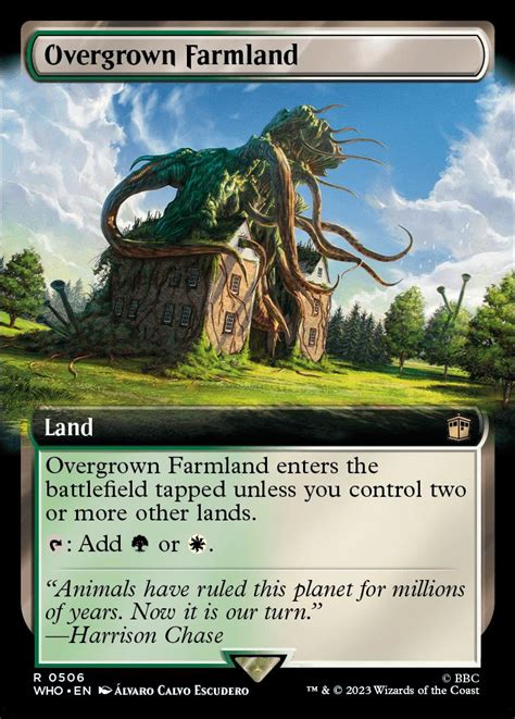 Overgrown Farmland Universes Beyond Doctor Who Variants Standard