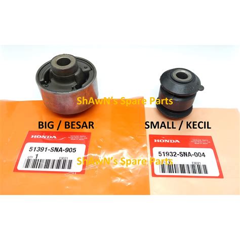 Oem Front Lower Arm Bush Honda Civic Fd Sna Snb Big