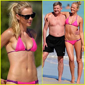 Anne V Bikini Beach Beauty Anne V Bikini Just Jared