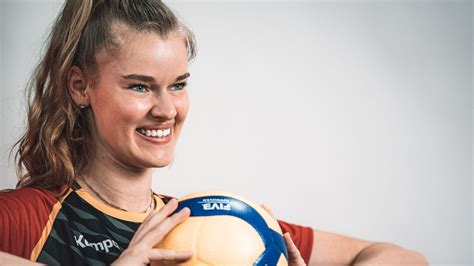 Deutscher Volleyball Verband Frauen EM Porträt Camilla Weitzel