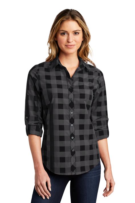 Checkered Shirt Women