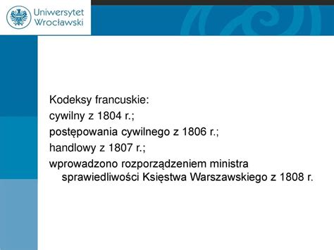 Kodeks Napoleona Ppt Pobierz