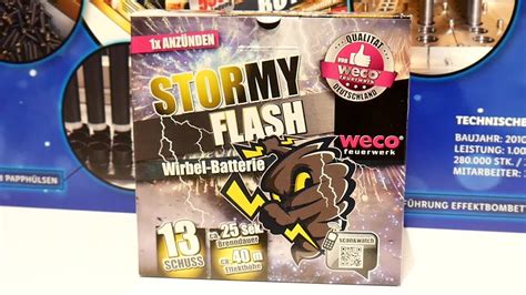 Weco Stormy Flash LIDL 2019 2020 YouTube