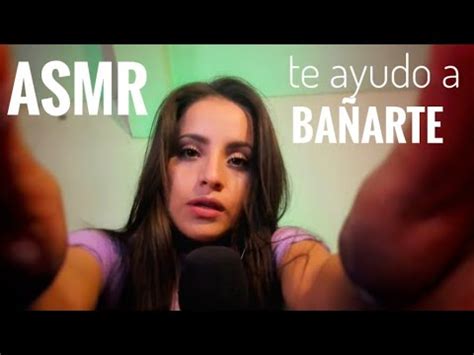 Te Ayudo A Ba Arte Lavado De Cabello Asmr Roleplay Relajante