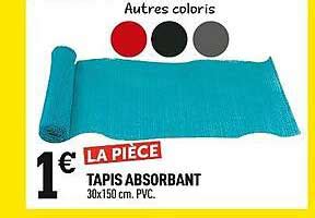 Promo Tapis Absorbant Chez Centrakor ICatalogue Fr