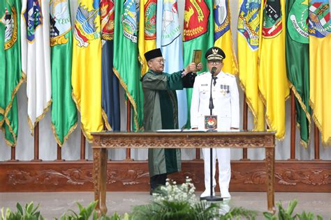 Usai Dilantik Samsudin Resmi Jabat Pj Gubernur Lampung Selama 8 Bulan