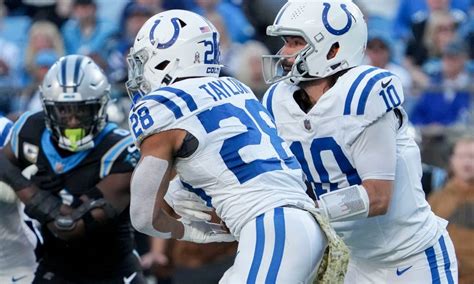 Watch Colts Jonathan Taylor Takes Screen For Td Vs Panthers