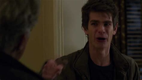 Andrew Garfield Crying Spider Man