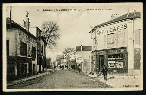 Limeil Br Vannes Grande Rue Carte Postale Ancienne Et Vue D Hier