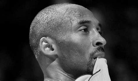 Kobe Bryant Black And White Photo