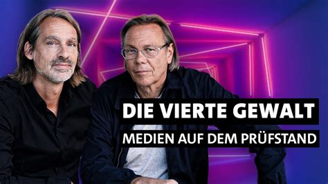 vierte Gewalt Medien auf dem Prüfstand mit Richard David Precht