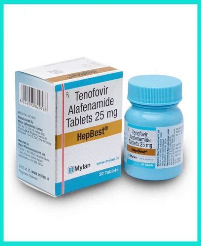 Hepbest Tenofovir Alafenamide 25 Mg Tablet Mylan Pharmaceuticals