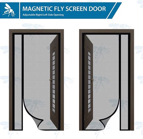 Magnetische Vliegenhordeur 90 X 210 Cm Insectenwerende Balkondeur