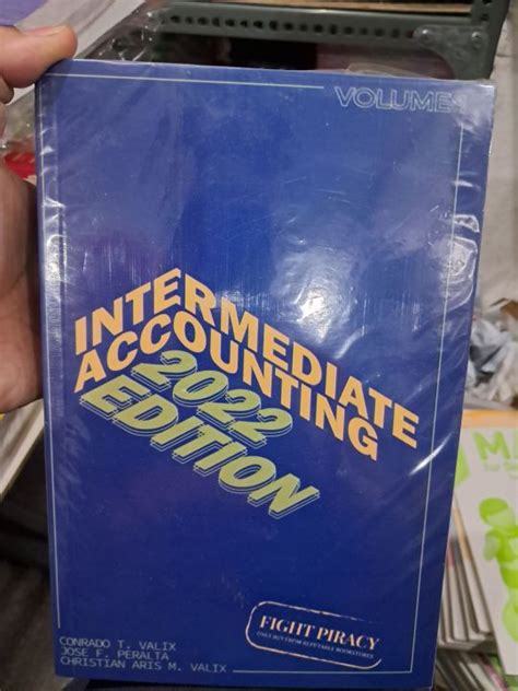 Intermediate Accounting Volume 1 Valix 2022 Edition Lazada PH