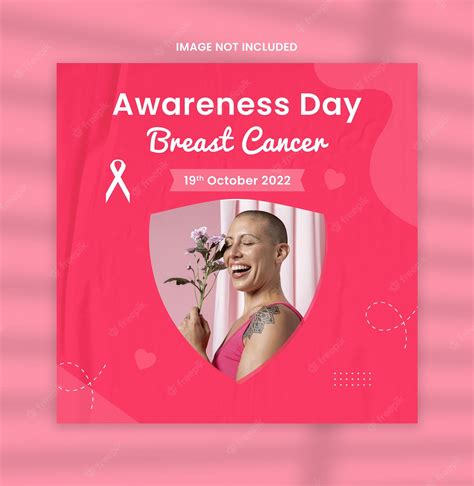 Premium Psd Breast Cancer Awareness Day Social Media Post Template