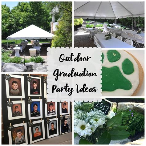 Outdoor Graduation Party Evolution Of Style