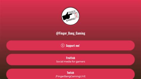 Finger Bang Gaming Link Space