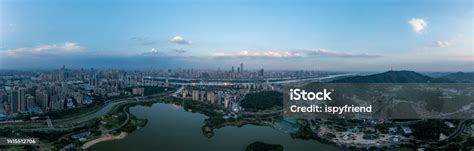 Aerial Photo Of Panoramic Skyline Changsha China Stock Photo - Download ...