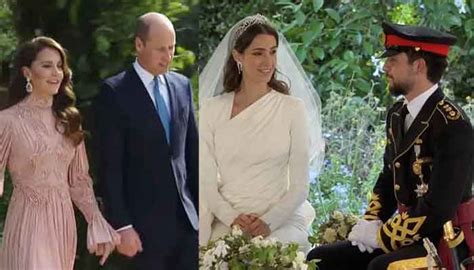 Kate William Join World Royals In Jordan At Prince Husseins Wedding