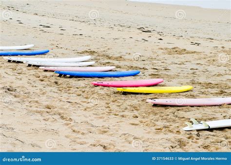 Surfboards Editorial Stock Photo Image Of Ocean Surfers 37154633