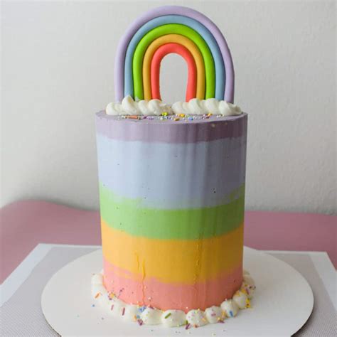 Rainbow Cake - Childhood Magic