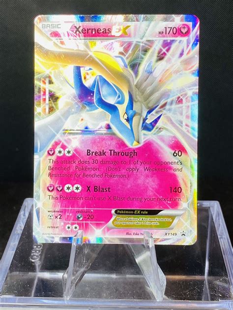 Xerneas Ex Xy149 Xy Promo Black Star Promo Ultra Rare Pokemon