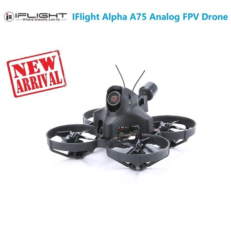 2021 NEUE IFlight Alpha A75 Analog SucceX D 20A F4 Whoop AIO 300mW