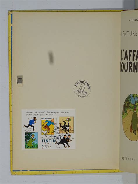 Hergé Tintin 18 L Affaire Tournesol en édition originalefrançaise