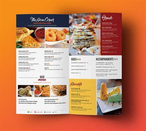 Saffron Valley Restaurant Menu, SLC, Utah on Behance