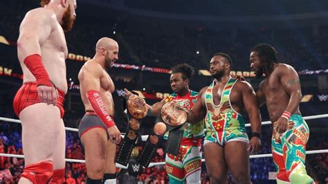 Wwe Raw New Tag Team Titles Presented To Sheamus And Cesaro Wwe News Sky Sports