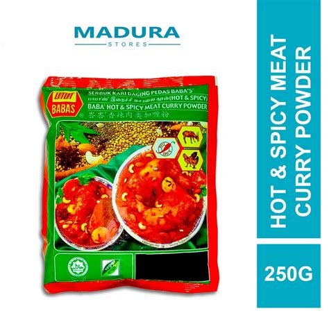 Promosi Hebat Baba S Hot Spicy Meat Curry Powder G Shopee Malaysia