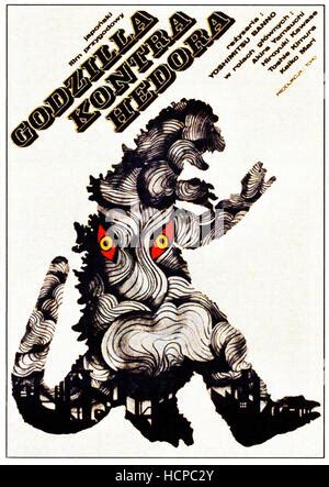 GODZILLA VS THE SMOG MONSTER Aka GOJIRA TAI HEDORA US Poster 1971