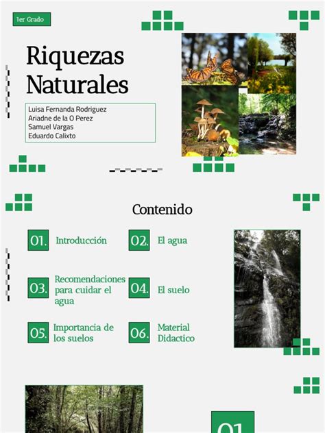 Riquezas de México | PDF | Agua | Suelo 