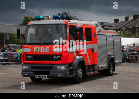 Fire Engine Equipment Lancashire Fire & Rescue Service vehicle Stock ...