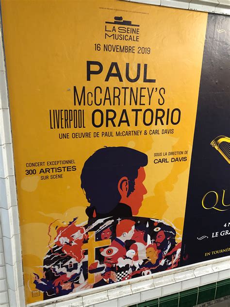 Paul Mccartney Liverpool Oratorio Gig Poster On Behance