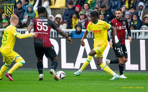 Fc Nantes Fc Nantes Ogc Nice Nantes Prend Un Bon Point La