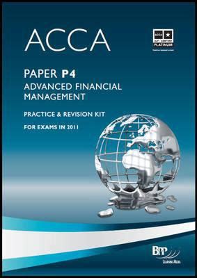 Acca P Advanced Financial Management Revision Kit Book By Bpp