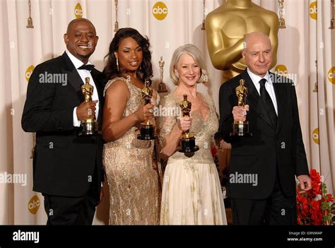 79th Academy Awards Press Room Los Angeles Stock Photo Alamy