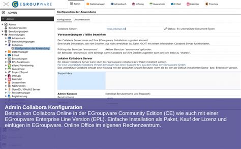 8 Admin Collabora Konfiguration DE Beschreibung Collabora Office And