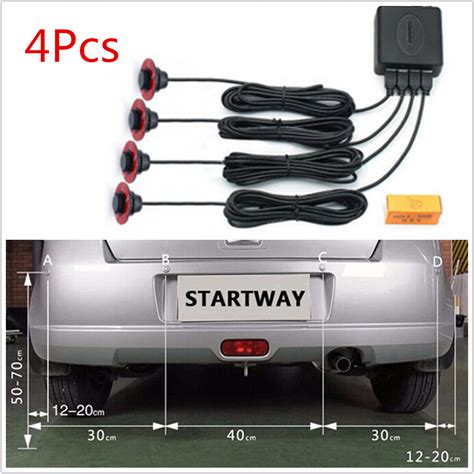 Parking Sensors Buzzer Car Reverse Backup Rear Radar System Sound