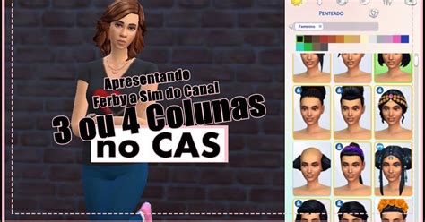 The Sims 4 Cas Mods Columns Portfoliotop