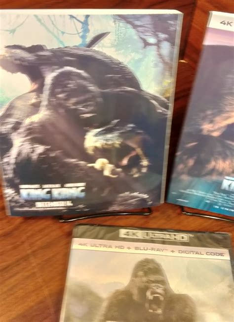 King Kong Ultimate Edition 4kblu Raydigital Custom Slipcover New Box S