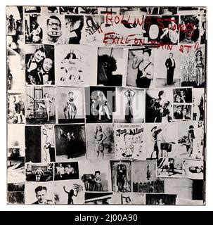 The Rolling Stones - Exile On Main St - Vintage vinyl album cover Stock ...